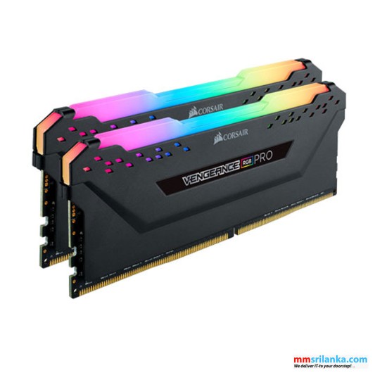 CORSAIR VENGEANCE RGB PRO 16GB(8X2) DDR4 3600MHZ MEMORY 